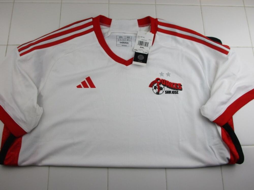 Adidas MLS San Jose Earthquakes Away Jersey‎ 24/25 "50 Kit" Men's XXL Slim Fit